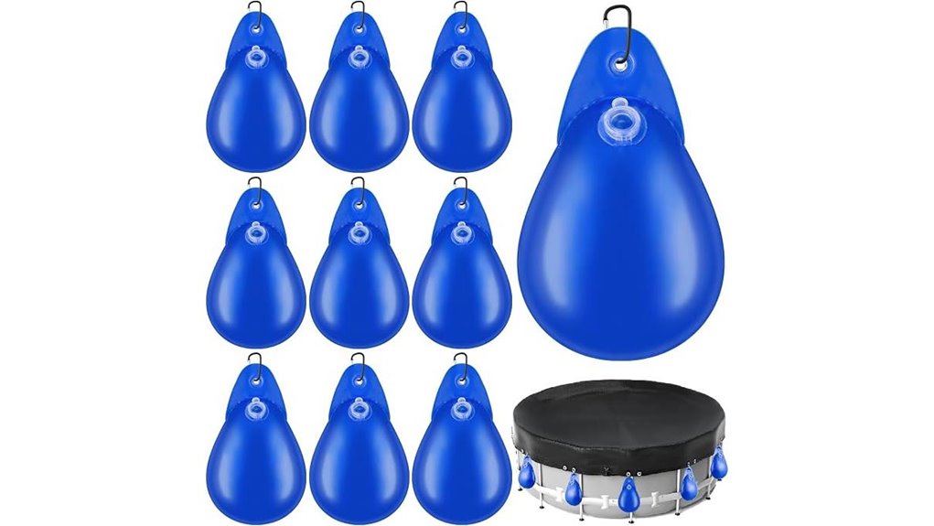 pvc pool cover weights