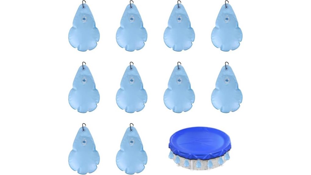 pvc pool cover weights