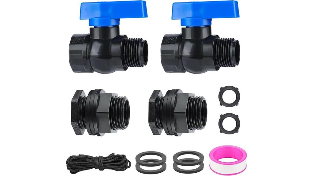 pvc rain diverter duo