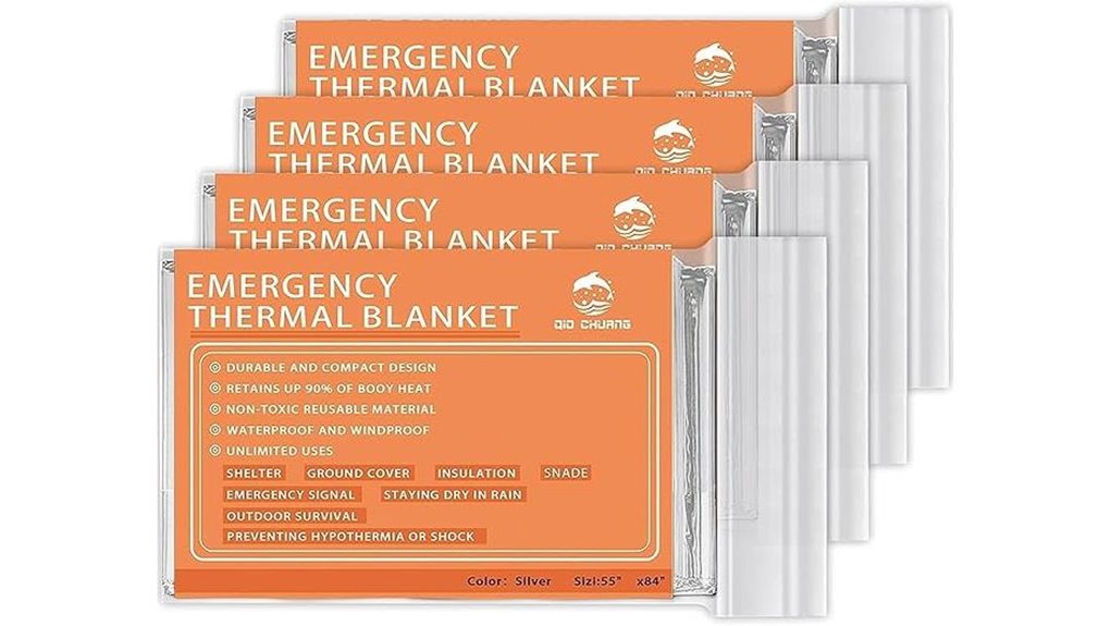 qio mylar emergency blankets