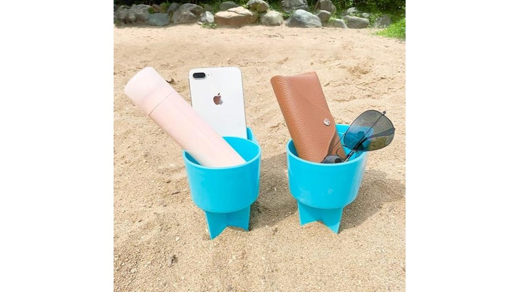 queen beach 2 pack holder