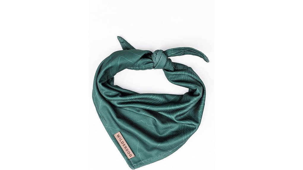 quick dry mesh dog bandana