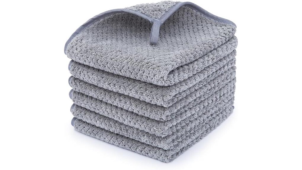 quick dry microfiber washcloths
