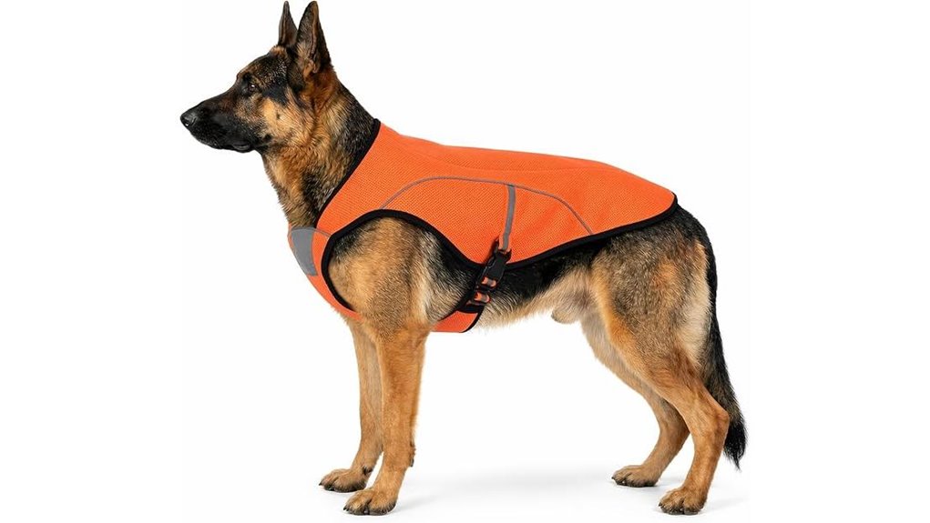 quick release reflective mesh vest
