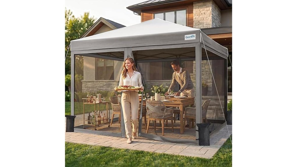 quictent 10x10 pop up waterproof