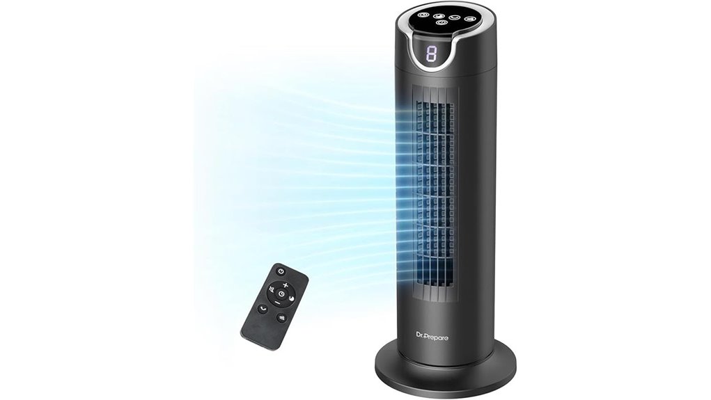 quiet 16 inch tower fan