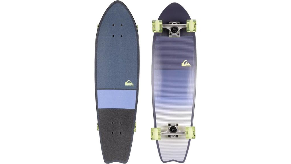 quiksilver 32 inch fishtail cruiser