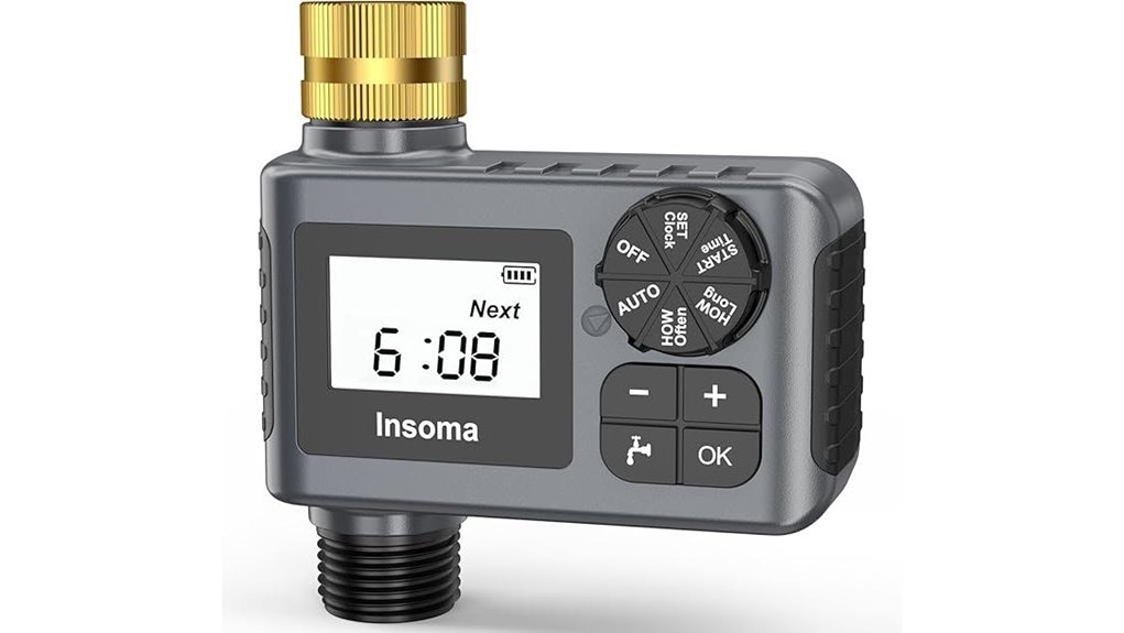 rain delay garden water timer