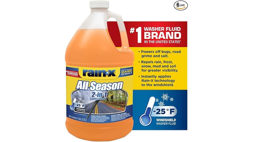 rain x all season bug de icer