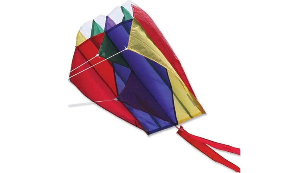 rainbow parafoil kite 13x21