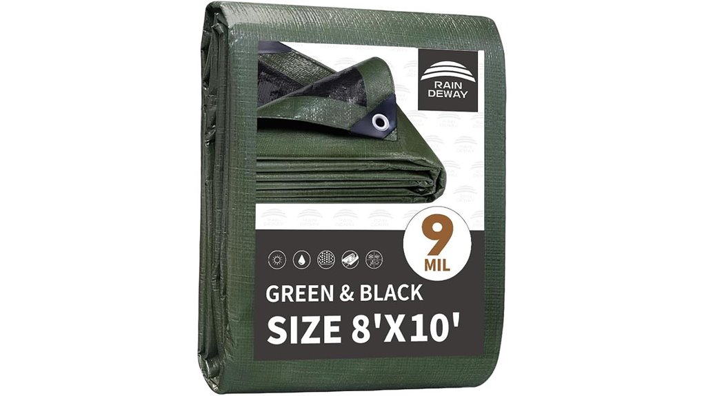 raindeway 8x10 9mil tarp