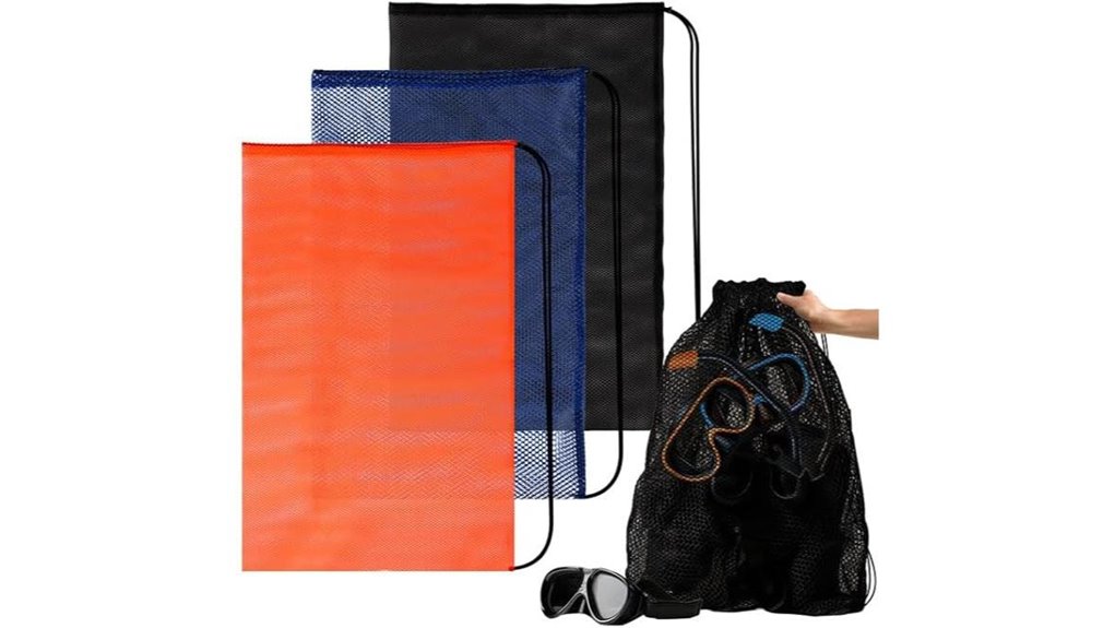 rainflow mesh dive backpack
