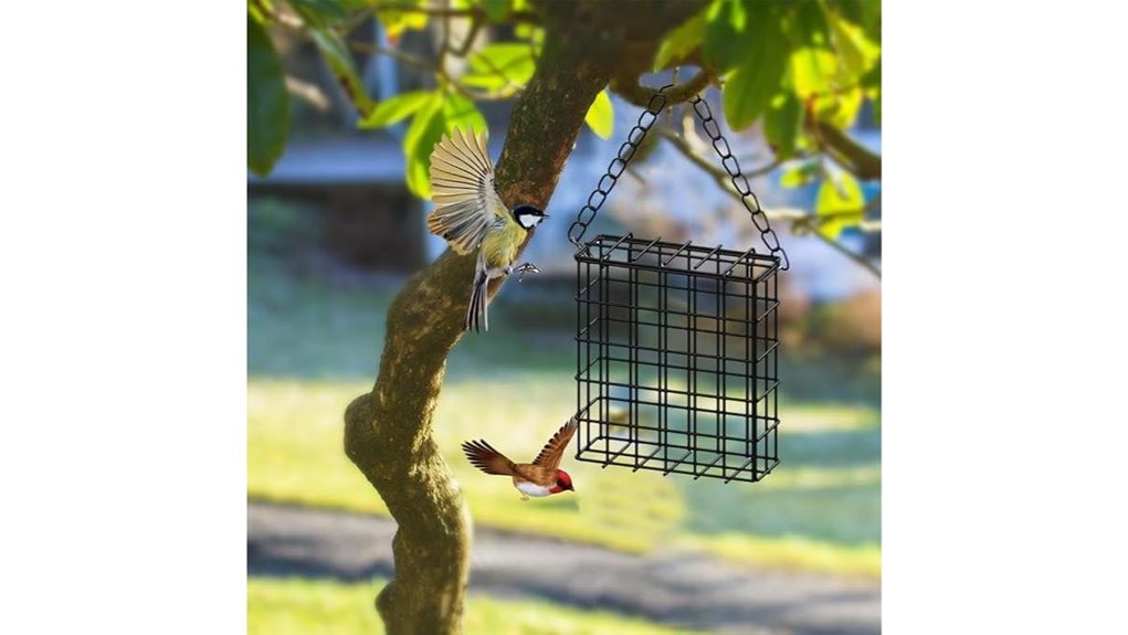 rainproof squirrel proof suet feeder