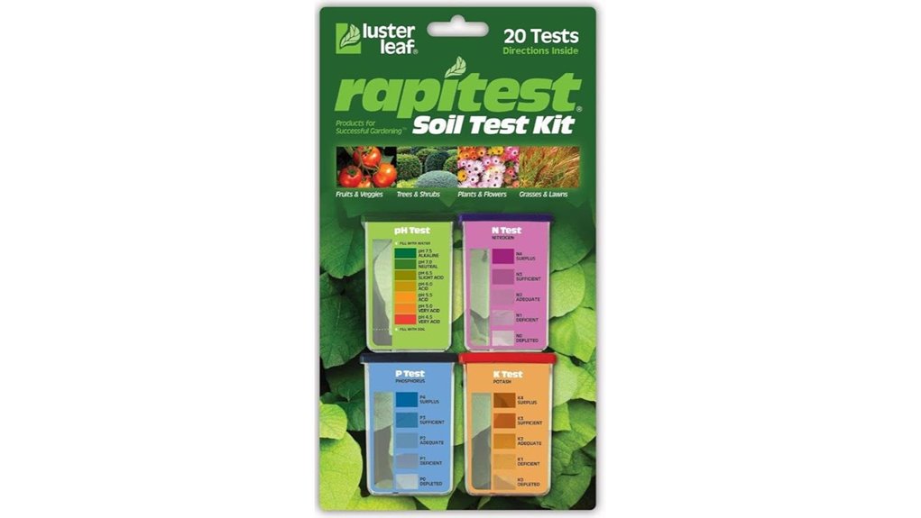 rapitest soil ph nutrients