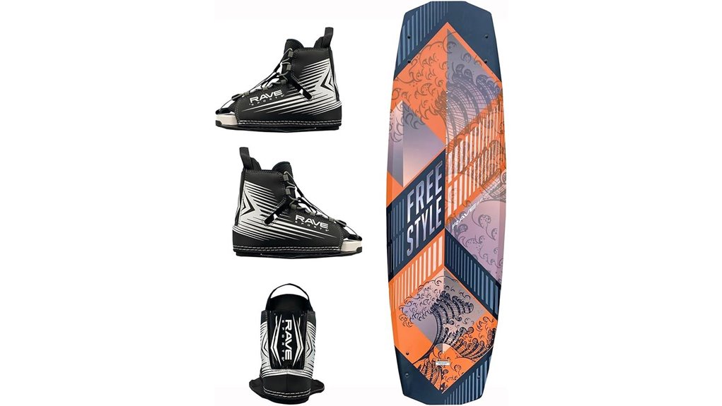 rave striker wakeboard package