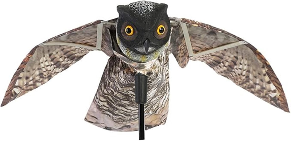 realistic owl farm guard