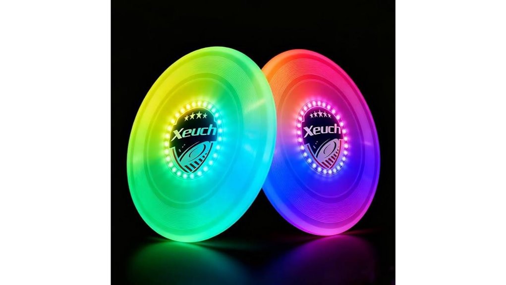 rechargeable 16 mode flying disc