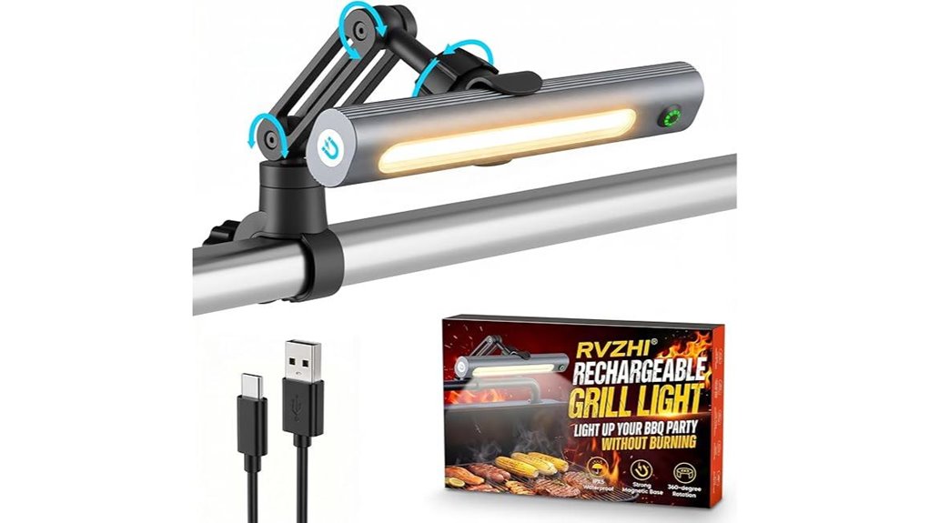 rechargeable 300lm waterproof grill