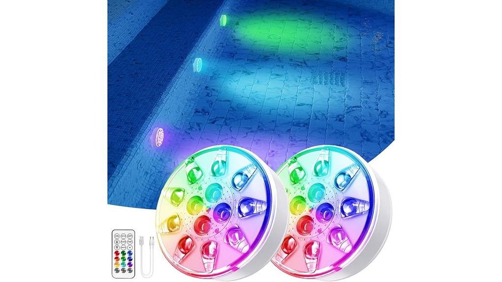 rechargeable submersible led lights