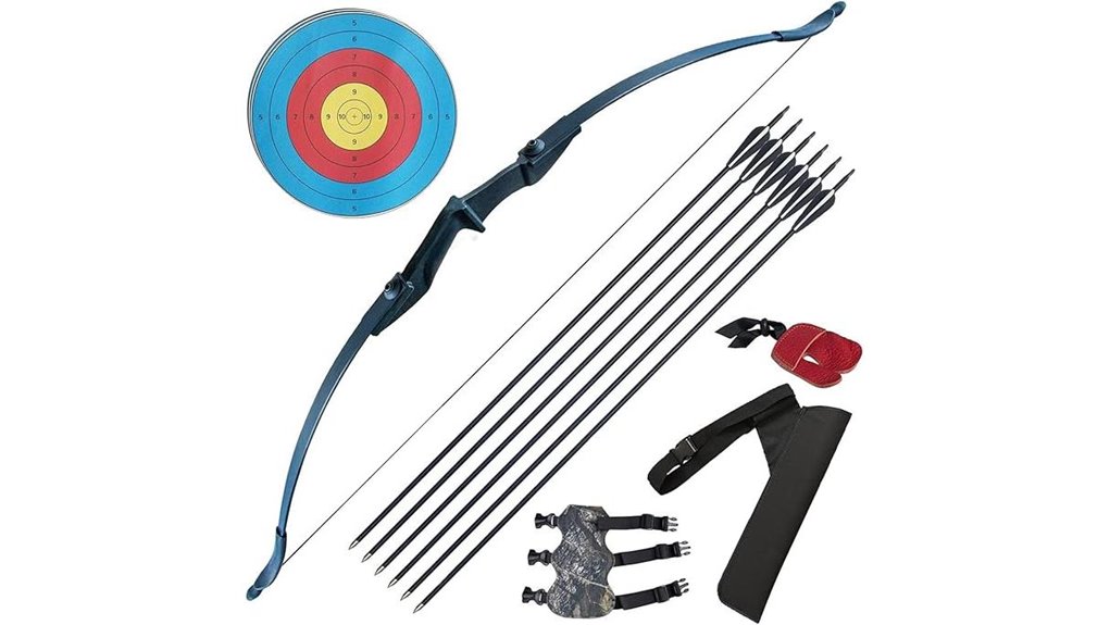 recurve bow set 30 40lb