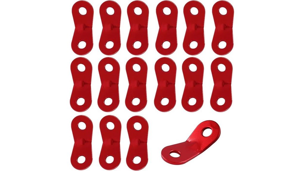 red 16 piece murtenze tensioners