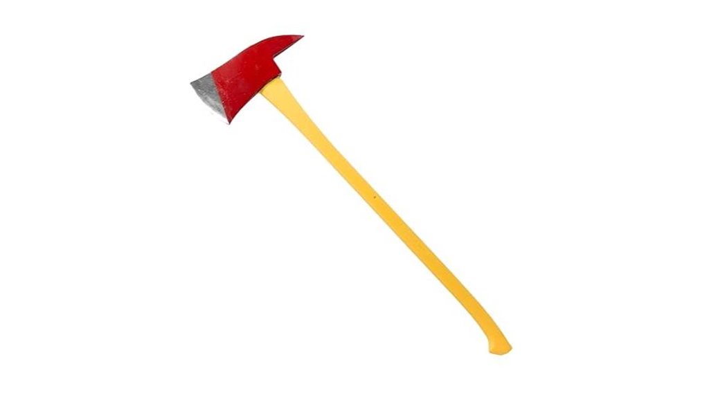 red 6lb fiberglass pickaxe