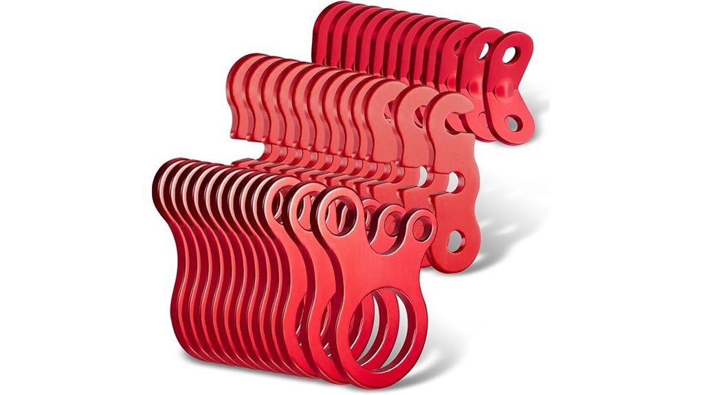 red alloy rope tensioner