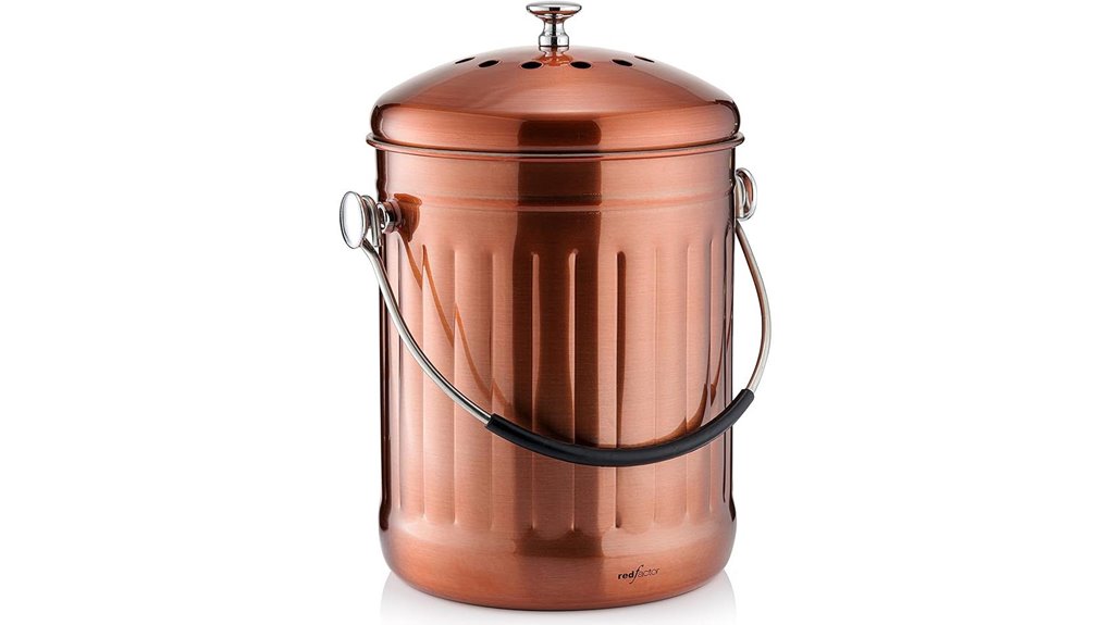 red factor 1 3 gallon bin