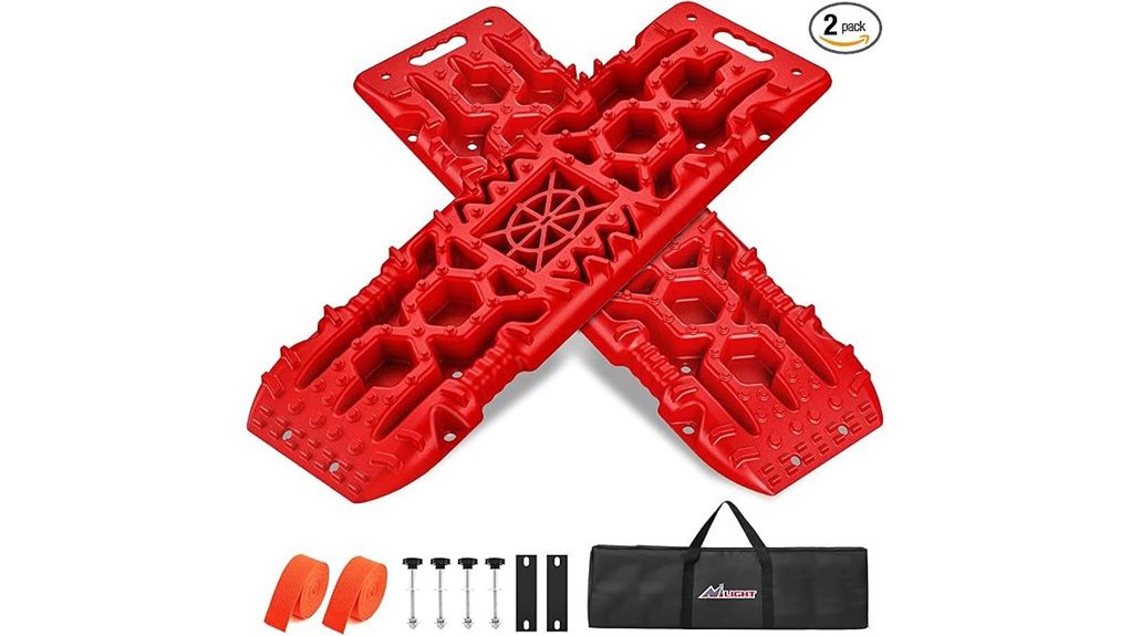 red nilight off road traction