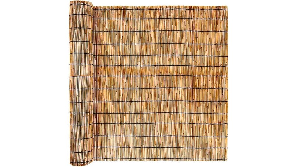 reed privacy garden balcony