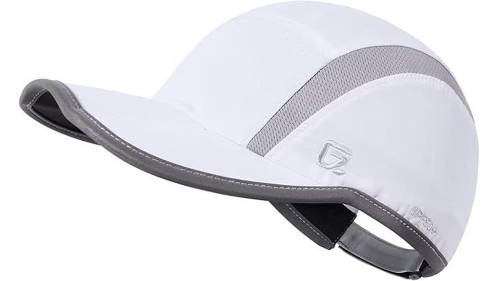 reflective foldable upf50 hat