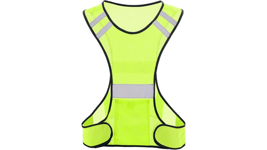 reflective large pocket vest