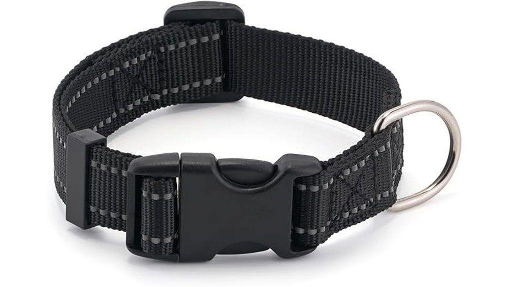 reflective nylon small medium collar