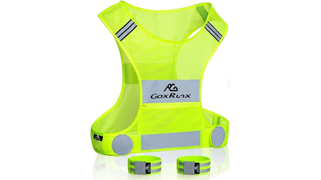 reflective running vest armbands