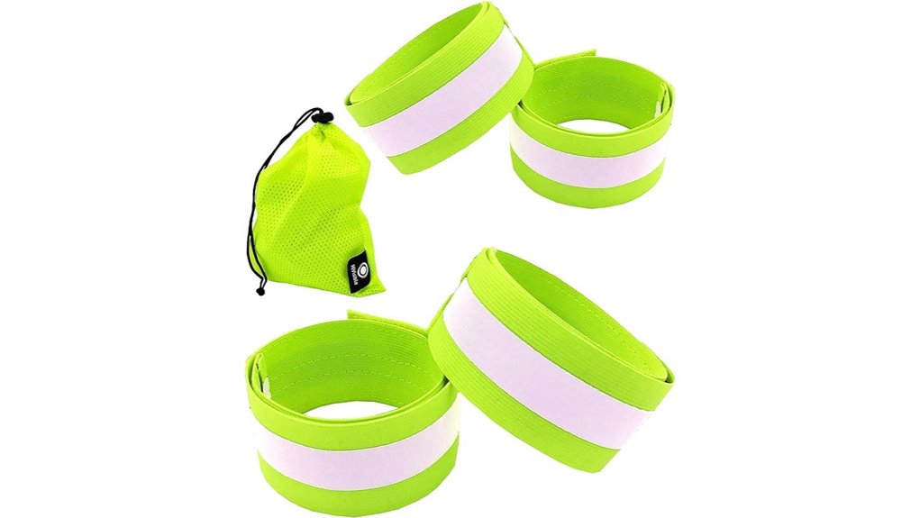 reflective wrist ankle night bands
