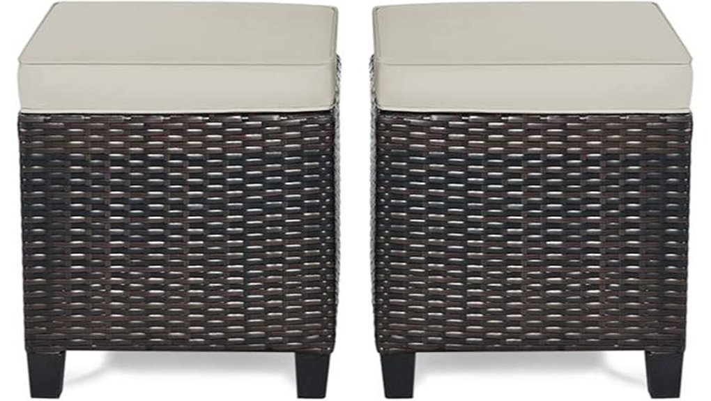 relax4life outdoor ottoman set