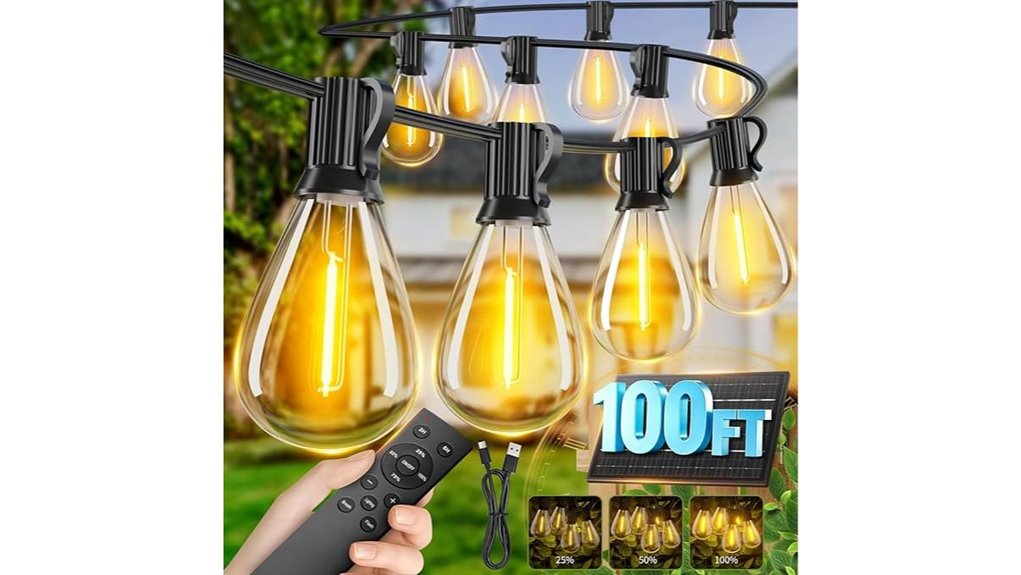 remote controlled solar led lights