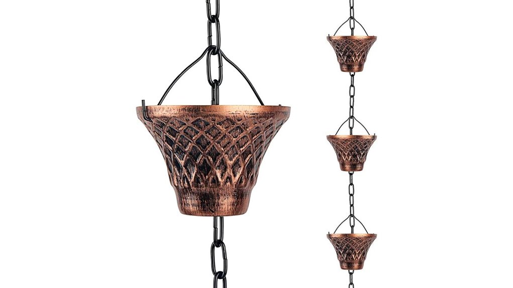 replacement copper rain chain