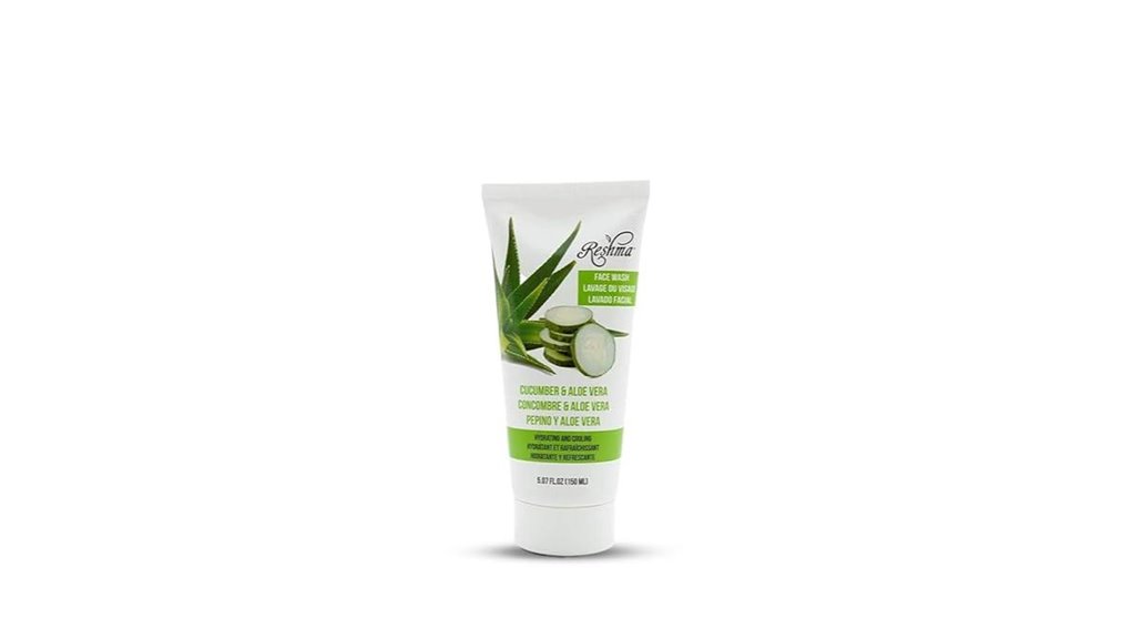 reshma cucumber aloe wash