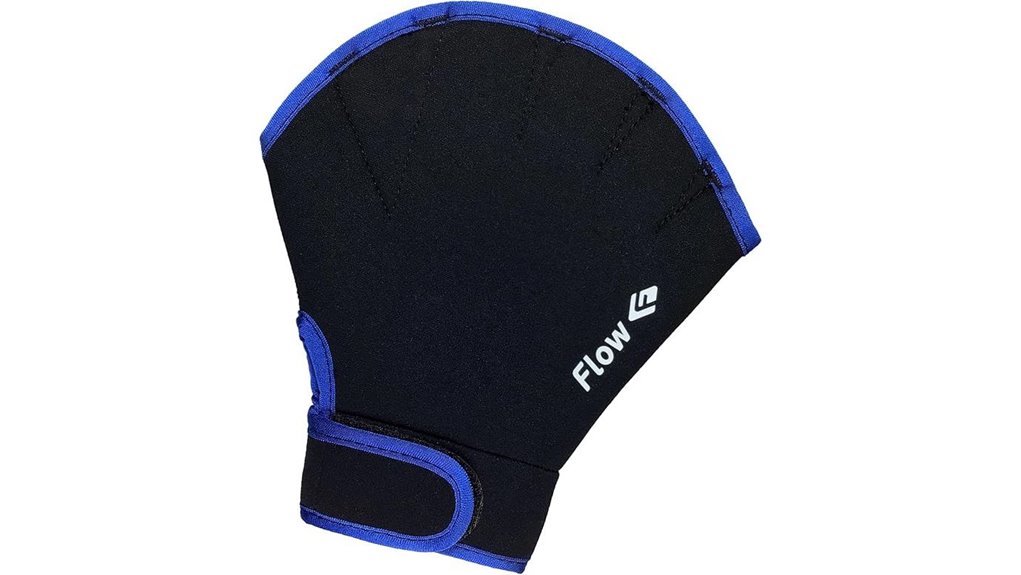 resistance swimming training gloves