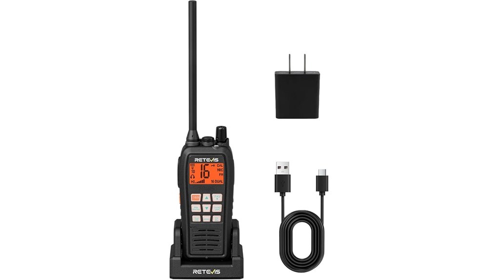 retevis marine vhf overboard