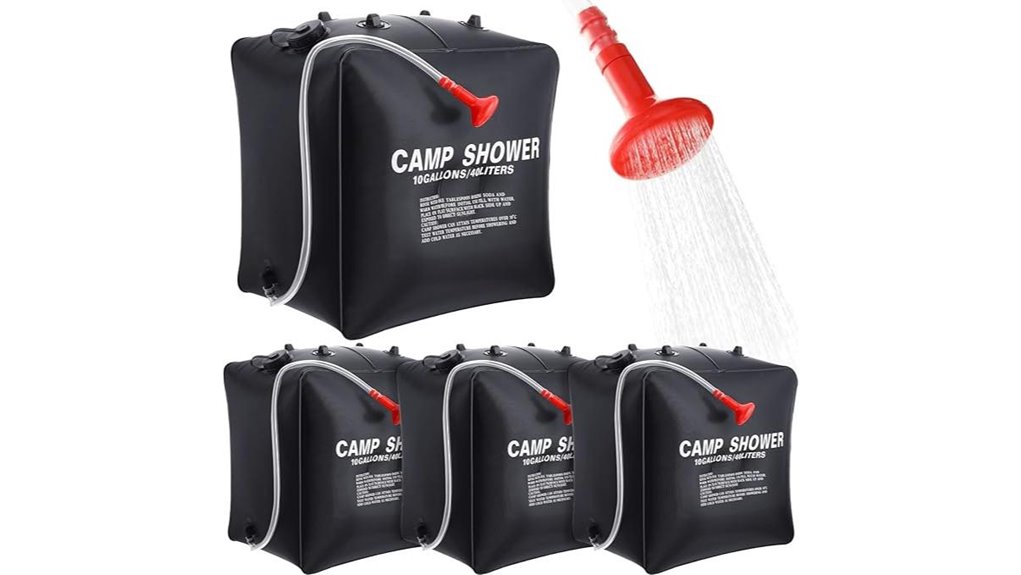 retisee 10l solar shower