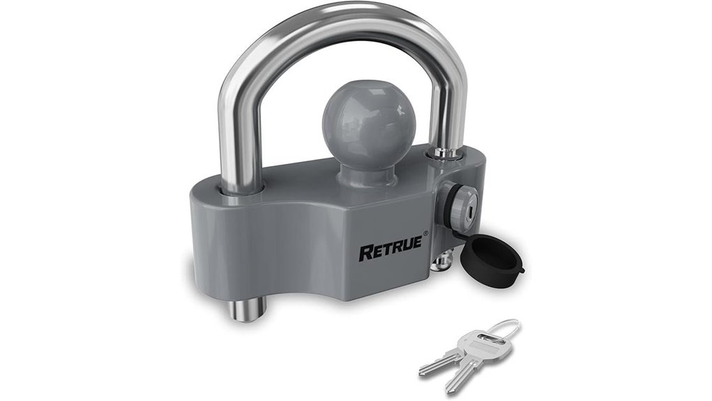 retrue universal coupler grey silver