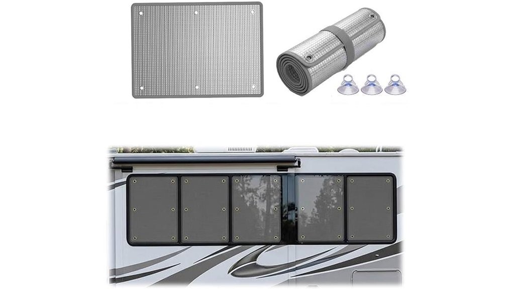 reusable aluminum sun shield