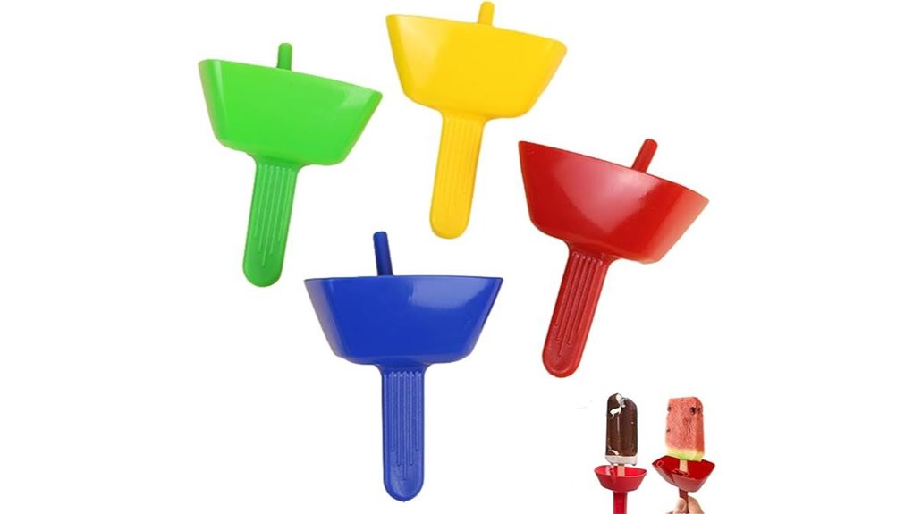 reusable drip free popsicle holders