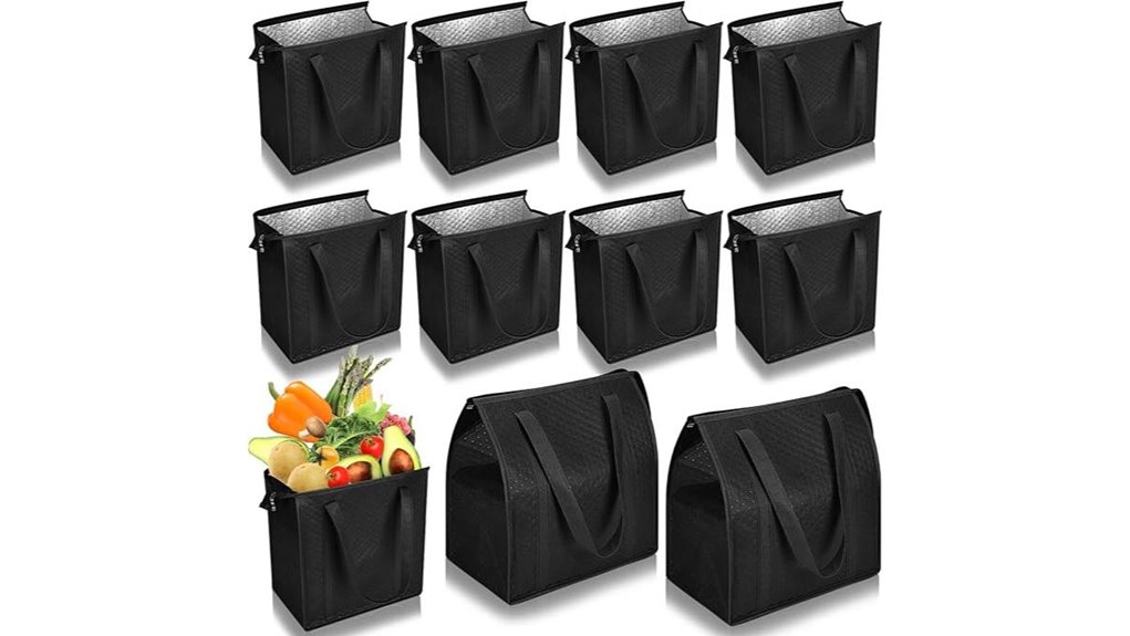 reusable insulated grocery bags