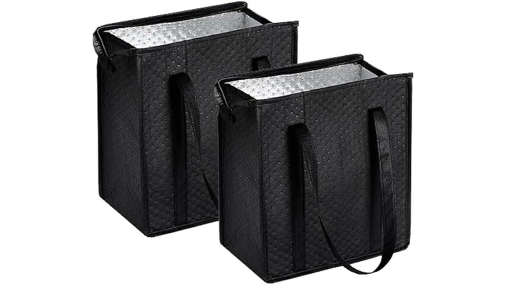 reusable insulated grocery tote