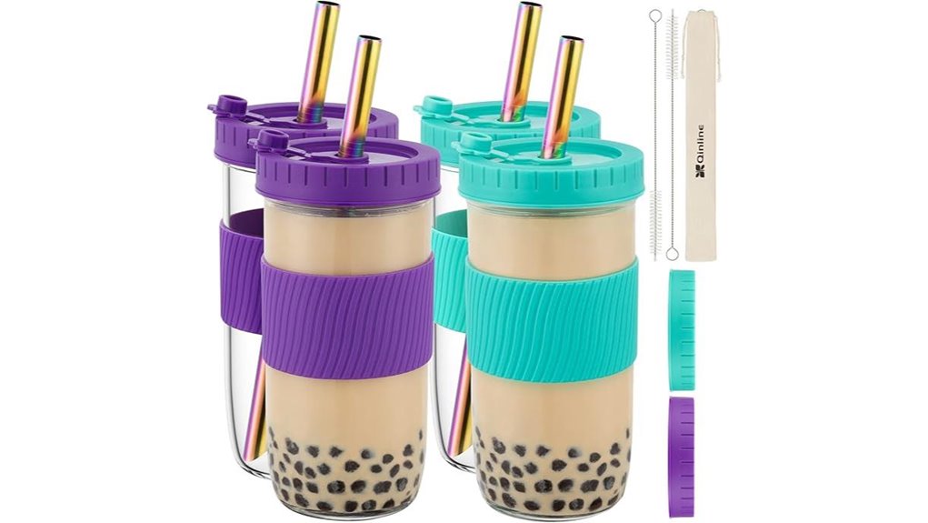 reusable mason cups kit