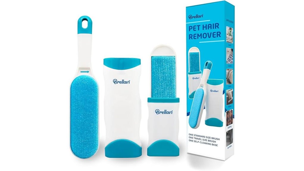 reusable pet hair brush