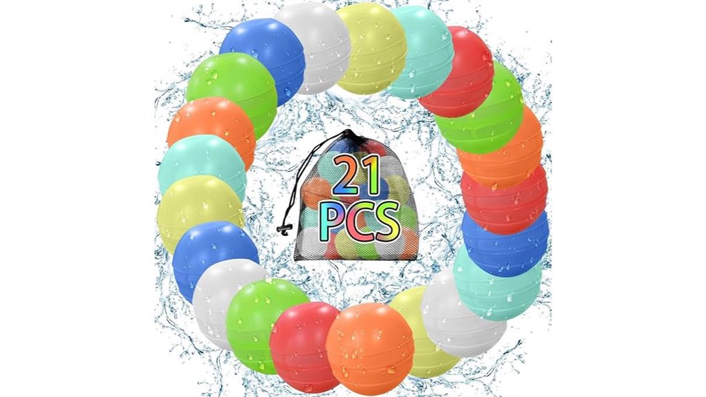 reusable quick fill water balloons
